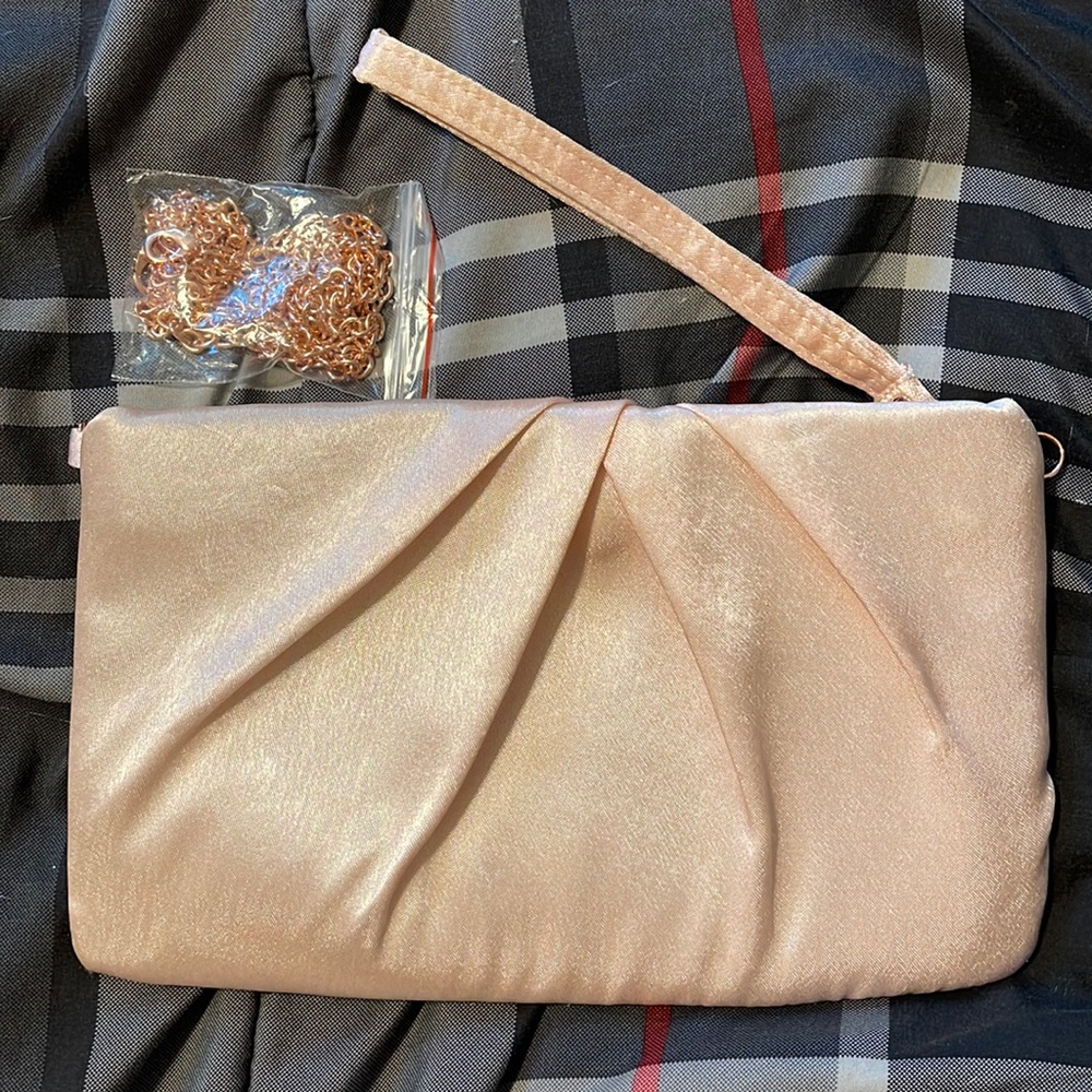 Satin-like Clutch